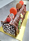 Bûche de Noël Choco-framboise (sans gluten) - Choco-Là