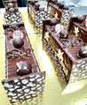 Bûche au chocolat noir - Choco-Là